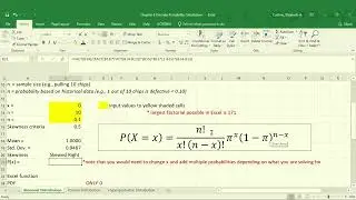 Excel Tutorial: Calculating Binomial Distribution in Excel