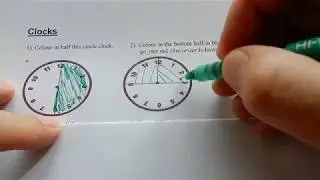 Clocks Worksheet K1 Key Stage 2 Primary Maths Mr Science Stevens UK Qualified teacher internet tutor