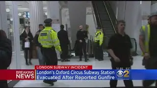London's Oxford Circus Subway Station Evacuated After Reported Gunfire