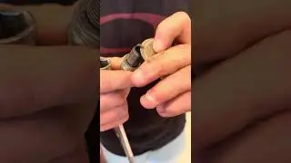 This is how to remove a spark plug check the gap and reinstall we did it in this way on purpose 🙂