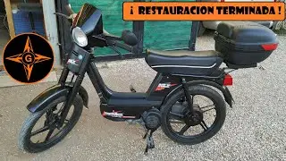 RESTAURANDO MI VESPINO DE 1985 ULTIMO CAPITULO ¡ YA ESTA TERMINADO ! GINESSOT