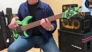 Dingwall John Taylor - Something Happened on the Way to Heaven  Bass Cover - Phil Collins