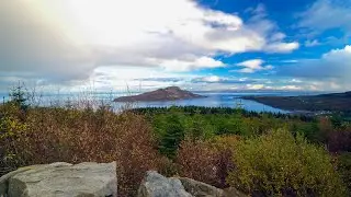 Holy Island in Lamlash Bay in Scotland | Meditation 4K Cinematic Music