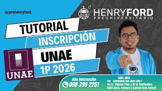 ✅ Tutorial Inscripciones UNAE| Primer Periodo 2026