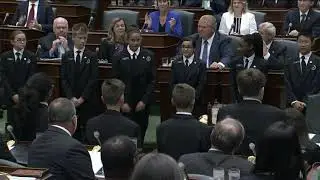 Introduction of Ontario Legislative Pages