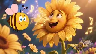 Buzzing Bee World 🌼🐝 | A Musical Garden Adventure|| Little Bee&rsquo;s Happy Song