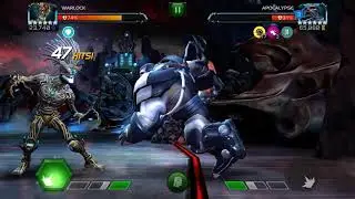 Warlock 6 star rank 3 - Cavalier Apocalypse Solo. Easy!