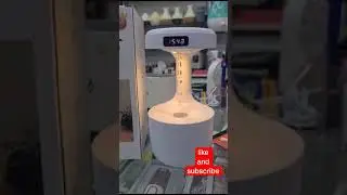 Air Humidifier with Clock |Auto-Shut Off 0Mute Countercurrent Humidifier