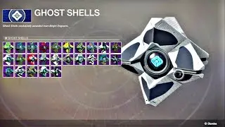 Destiny 2 - ALL 25 GHOST SHELLS IN THE GAME !!!! (Destiny 2 Gameplay)