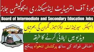 BISE Board Jobs 2025 | Superintendent, Examiner & Inspector Vacancies | Apply Now