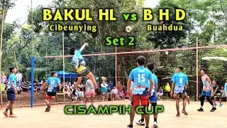 BAKUL HL vs BHD | Set 2 | Turnamen volly ball Cisampih Cup
