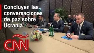 Terminan conversaciones de paz entre Ucrania y Rusia en Ginebra. &iquest;Qu&eacute; sigue?