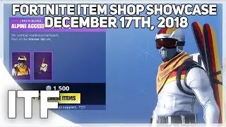 Fortnite Item Shop ALPINE ACES ARE BACK! [Decemeber 17th, 2018] (Fortnite Battle Royale)