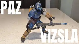 Paz Vizsla | Heavy Infantry Mandalorian | Star Wars Black Series | Action Figure Review