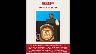 𝐃𝐫. 𝐏𝐚𝐫𝐭𝐡 𝐑𝐚𝐧𝐚 at 𝐀𝐏𝐀𝐂𝐑𝐒 𝐂𝐨𝐧𝐟𝐞𝐫𝐞𝐧𝐜𝐞 𝟐𝟎𝟐𝟓 | #netralayaeyehospital