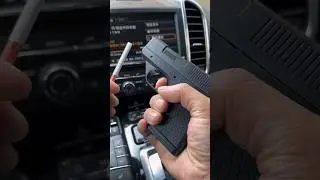 Cigarette case+lighter+gun