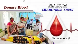YOU CAN DO IT DONATE BLOOD // SAVE LIFE  BY MANSA CHARITABLE TRUST // PARADEEP