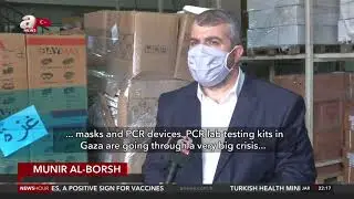 Turkey sends tons of medical aids to Gaza Strip amid COVID-19 pandemic / A News