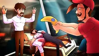 FREEZE! YOU'VE BEEN CAUGHT RED-HANDED! (First Class Trouble w/ Friends)