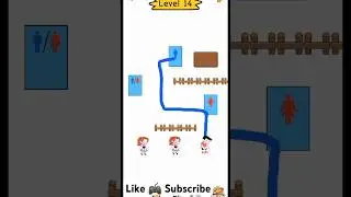 Solve the Puzzle to Help Them! 🧩🚽 Can YOU Do It? level 11-15