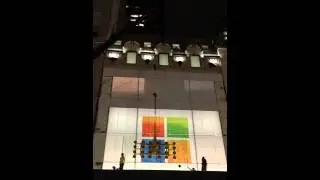 W&W Glass Installs Last Glass Panel for New Flagship Microsoft Store