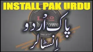 how to install pak urdu installer in any PC or Laptop Urdu/Hindi
