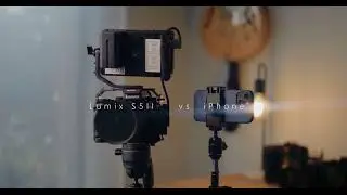 Lumix S5II vs iPhone Cinematic Mode