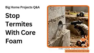 Block-Core Termiticide Injection Foam Technique Guide