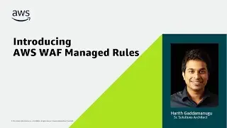 Introducing AWS WAF Managed Rules | Amazon Web Services