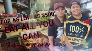 FOR AS LOW AS 500NT|EATALLYOUCAN|featuringTEAMBII|08152020 #eatallyoucan#teambii#araraizzavlogs