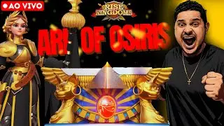 🟡LIVE | ARCA DE OS&Iacute;RIS ESTA INSANA KD #3695 | RISE OF KINGDOMS | MarquesRok