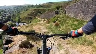 Todmorden mountain biking loop