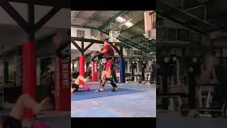 Sweep Techniques Muay Thai with-Trainer Gae 🙏#short#muaythai#thaiboxing#sweep#trainergae