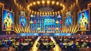 Tata IPL Auction 2026 | CSK Full Player List | Chennai Super Kings Squad | IPL 2026 Auction #ipl