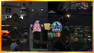 Besties vs Manor At The Pier And Colorful Garage // Bank Truck (Multi POVs) | NoPixel 4.0 GTA RP