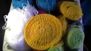 Cluster Stitch Bag Crochet Tutorial   Ideas for hat Low Quality  22