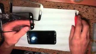 Ремонт Samsung Note 2 N7100 Замена стекла - Replacing the glass