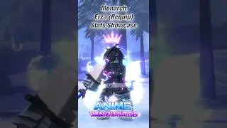 Monarch Erza (Requip) Stats Showcase | Roblox | Anime Vanguards #roblox #animevanguards #showcase