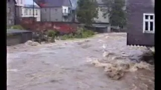 06 Powódź - Lądek Zdrój - 07.07.1997, ul. Kościuszki, Klonowa, Widok