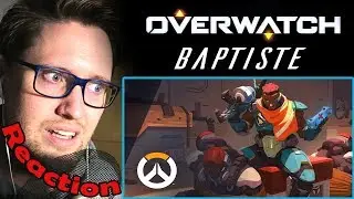 BAPTISTE Origin Story | Overwatch REACTION! | FIGHTING WITH BANDAGES & BULLETS! |