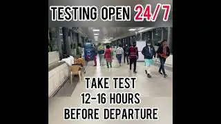 RT-PCR Covid Test at DELHI Airport 🇨🇦 #shortvlog #indianincanada #canadianlife #punjabi #jattlife