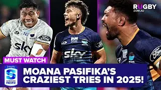 Лучшая попытка Моаны Пасифики в 2025 году! | Super Rugby Pacific