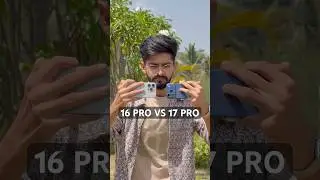 iPhone 17 Pro Camera vs 16 Pro &ndash; Shocking Result 😳📷 #iphone17pro