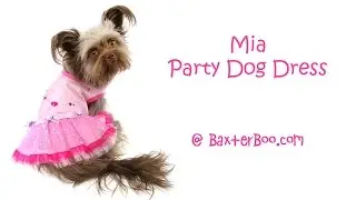 Mia Party Dog Dress