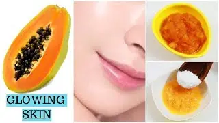 Summer Face Pack ! Papaya face pack for Instant glowing skin At Home ! Beauty Post
