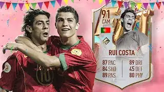 FIFA 23: 91 FUT BIRTHDAY ICON RUI COSTA REVIEW - GOOD VALUE META ICON - FIFA 23 ULTIMATE TEAM