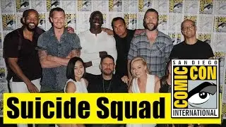 Suicide Squad | Comic Con 2015 Full Panel (Will Smith, Margot Robbie, Cara Delevingne, Jai Courtney)