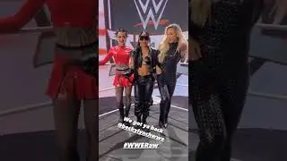 Shotzi, Bianca Belair and Charlotte Flair