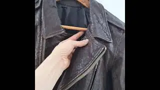 Rick Owens Stooges Leather Riders Jacket FW09 Crust