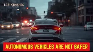 1,331 Waymo Crashes Logged By NHTSA - Autonomous Vehicles Are NOT Safer!